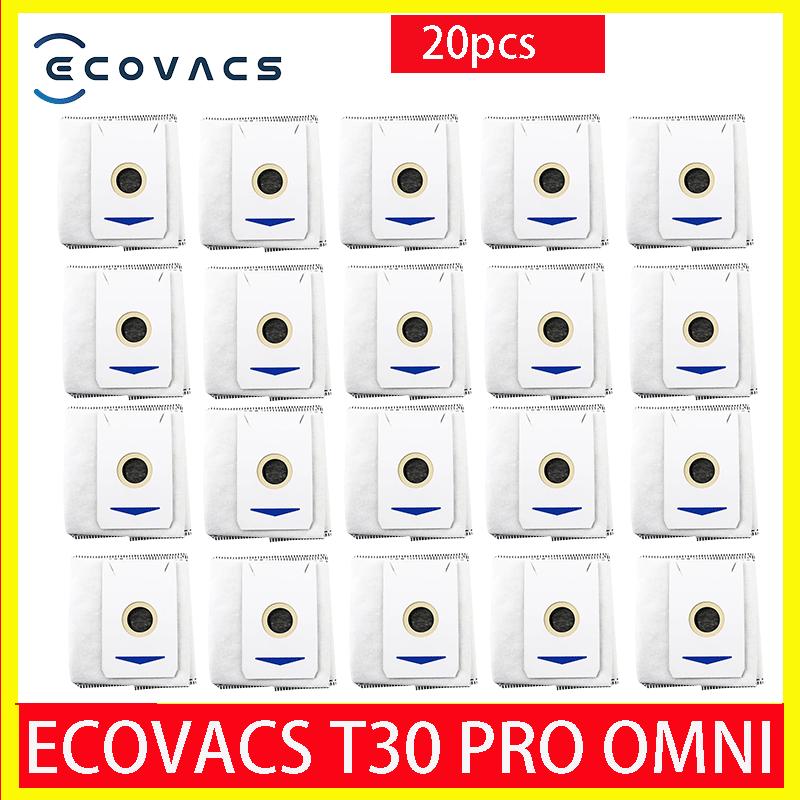 ECOVACS T30 PRO OMNI / T30S PRO / YEEDI M12 Pro+ Robot Vaccum Replacement Parts Dust Bag Main Side Brush Filter Mop Accessories