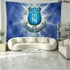 Everton FC Wall Tapestry Aesthetic Wall Hanging Printed Fabric Blanket Decorative Tapestries for Bedroom Living Room Home Decor