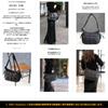 Grande Grace Women's Nylon Shoulder Bag, Black