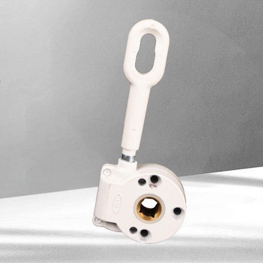 Outdoor Awning Crank Gearbox Universal Easily Mounted Sturdy Drive Worm Gear Balcony Awning Worm Gear Outdoor Rain Shelter