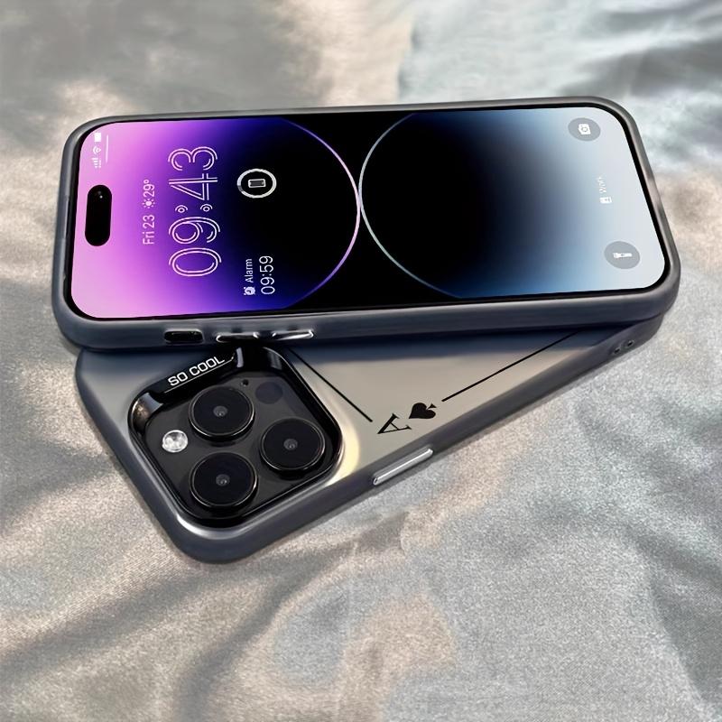 Simple Playing Card Design Mobile Phone Case Suitable for iPhone 17 16 15 14 13 12 11 Pro/ Max/Plus Anti-fall and Shockproof