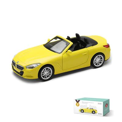 Maßstab 1:36 Z4 M40i Druckgussauto-Modellspielzeug, zurückziehbares Spielzeugfahrzeug für Kinder, Kleinkinder, Jungen und Mädchen, Geschenkkollektion