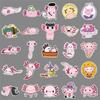 50 Newt Doodle Cartoon Cute Animals Children's Decoration DIY Skateboard Mobile Phone Case Suitcase Stickers