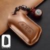 Leather Key Case for Volkswagen Models: T-Cross, Lavida, Lamando, Bora, Tiguan, Sagitar, Polo, Magotan, Passat, Tharu