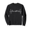 Copenhagen Skyline Heartbeat Denmark I Love Copenhagen Sweatshirt