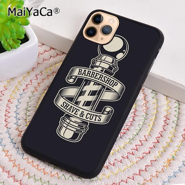 

MaiYaCa Barber Shop Hair Stylist Salon Phone Case For iPhone 17 Air 16 15 plus 11 12 13 14 pro max shell coque iPhone 11pro max