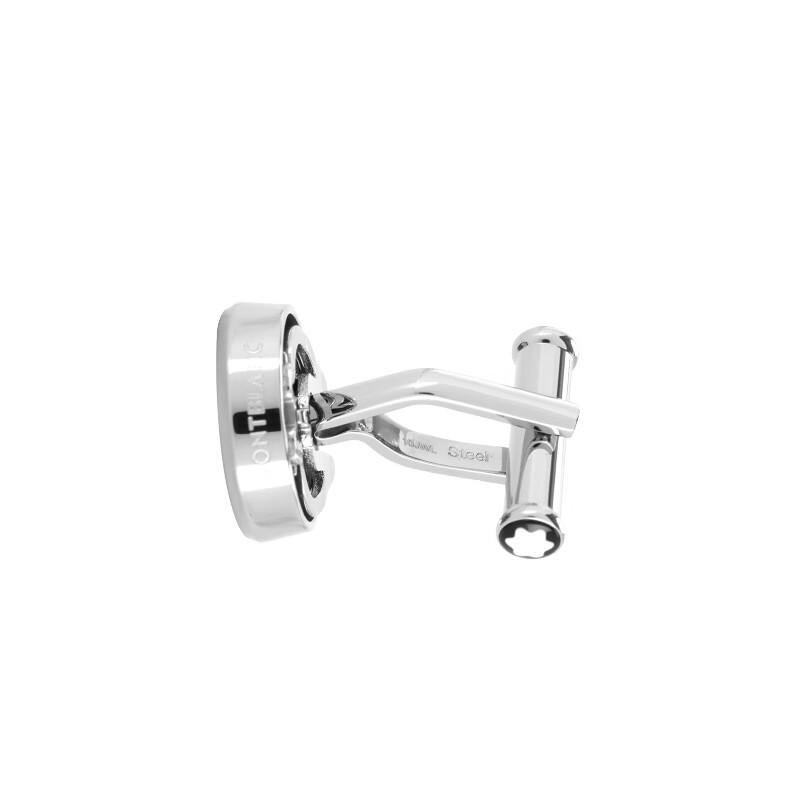 MONTBLANC Black Stainless Steel Cufflinks