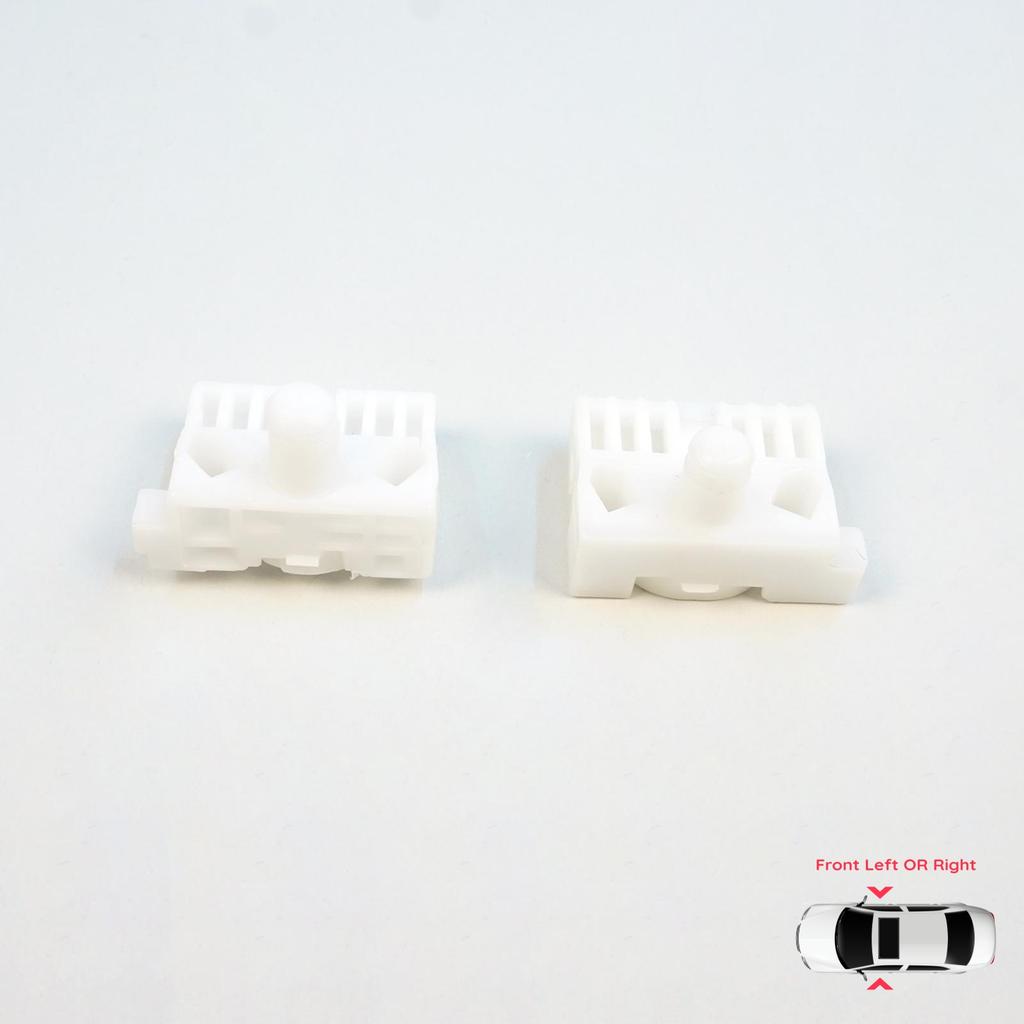 EWR448+EWR449 Fensterheber Reparaturclips A+B Vorne für Renault Clio MK3 BR CR KR SR 2005-2014 5-Türer 8200191148 8200291147
