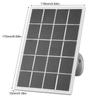 Solar Panel for Security Camera 5.5mm 3.5mm Solar Panel Battery Camera Camera Solar Panel Weatherproof Electronic Supply