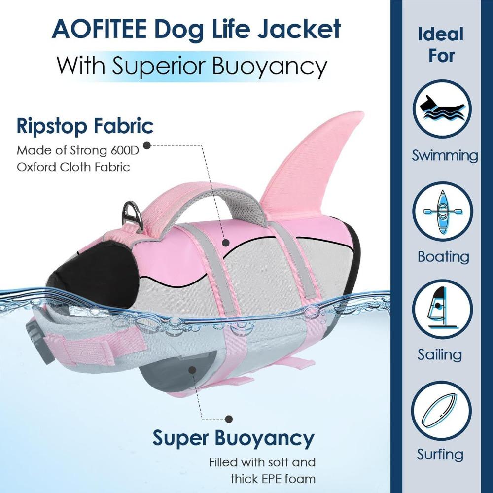 Summer Pet Life Jacket Outdoor Dog Life Jacket Outdoor Training Life Jacket Dog Swimsuit