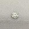 5pcs Cubic Zirconia Button for Clothing DIY Decorative CZ Sewing Buttons for Cashmere Knit Cardigan Shirt