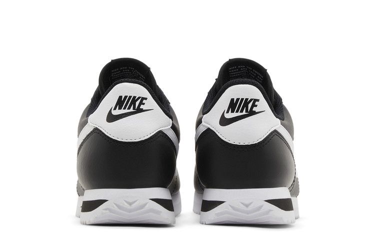 Women's Sneakers Nike Cortez Leather Black White (Women's) Black/White