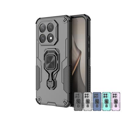 Phone Holder Case For Xiaomi 15T Case Heavy Armor Phone Back Cover For Xiaomi 15T Pro Shockproof Phone Case For Xiaomi 15T Case