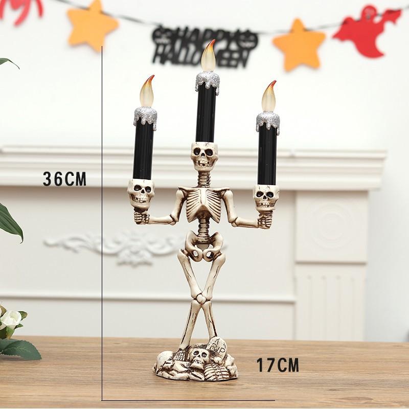 Hot Selling Halloween Skeletons Ghost Party Candles Pumpkin Party Happy Halloween Party Home Decorations