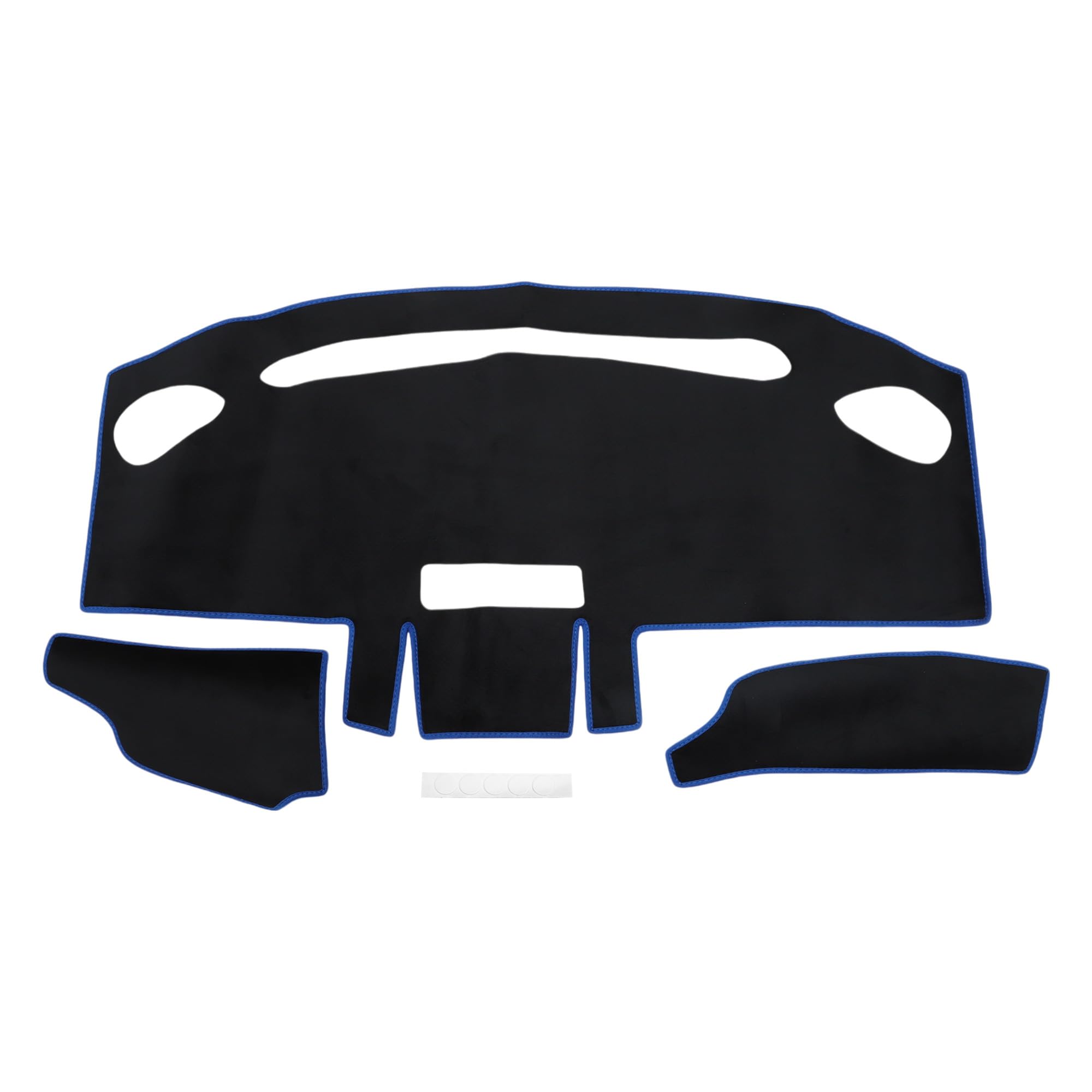 

TUCKBOLD Dashboard Mat for Mazda Flair Wagon Car Dashboard Protective Interior Sun Flannel Black with Blue Set (MM21), Cover, Mat, Accessories, синий