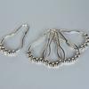 6 Pcs/pack Bath Curtain Rollerball Shower Curtain Rings Hooks
