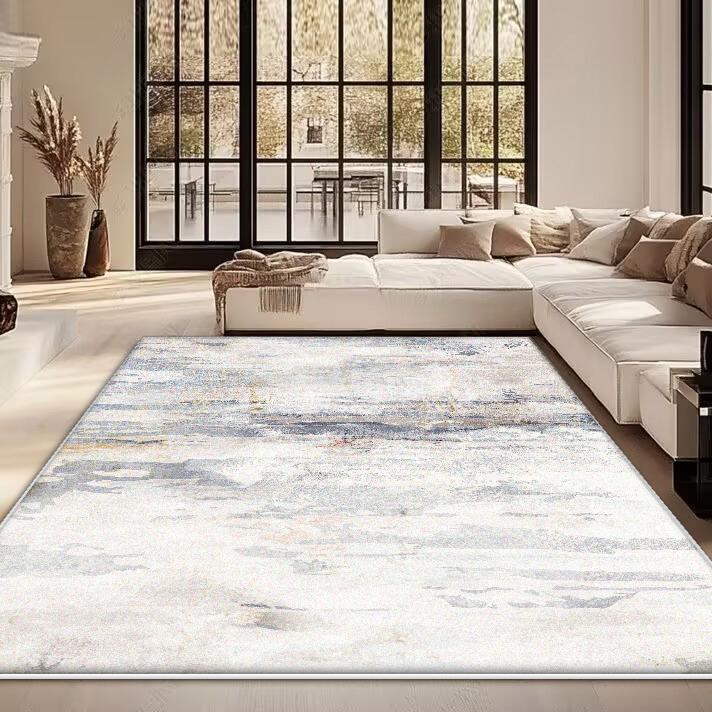 Modern Abstract Art Carpets Living Room Decoration Light Luxury Carpet Home Sofa Floor Mat Washable Bedroom Cloakroom Soft Rugs
