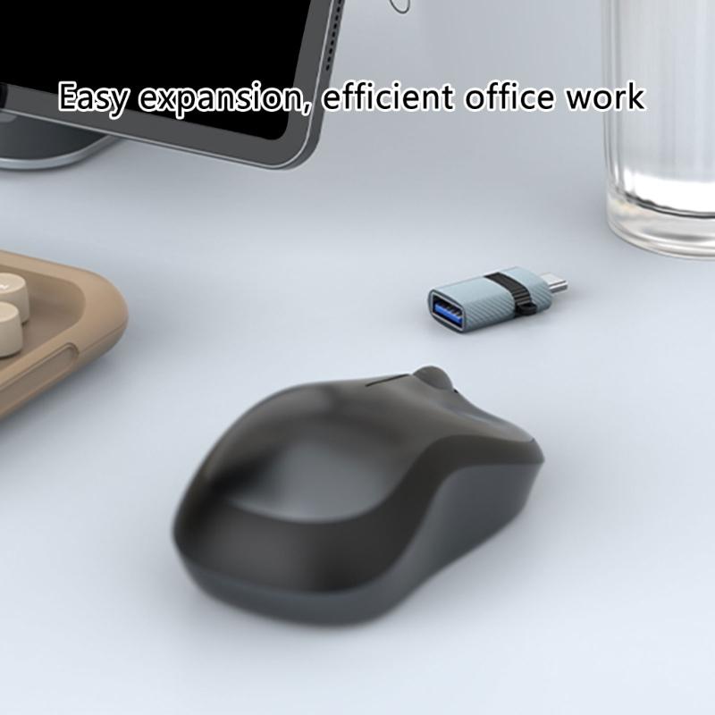 Compactly USB C To USB A Adapter Type C To USB Converter for Easy Connection Data Transfer and Charging Metal Shell