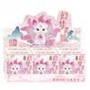 New Nine Tailed Fox Fairy Flocked Blind Box Collectible Figurines Desktop Living Room Decor Home Gifts For Adults Blind Box Toys