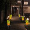 Simulation Pineapple Cactus Outdoor Garden Lawn LED Solar Lamp Landscape Light