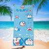 Doraemon Beach Towel Cartoon Cute Printed Bath Towel Microfiber Robotic Cat Swimming Quick Dry Comfortable Soft Beach Towel