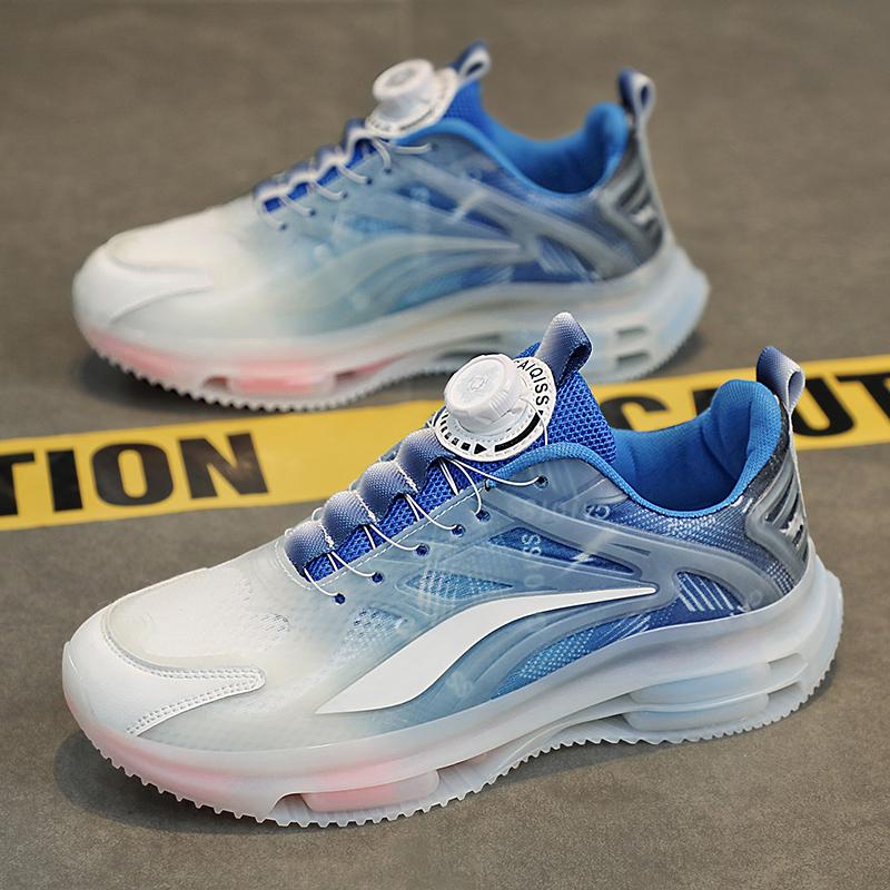 Autumn New Mesh Breathable Basketball Sports Shoes Sports Shock Absorption Casual Running Tide Shoes