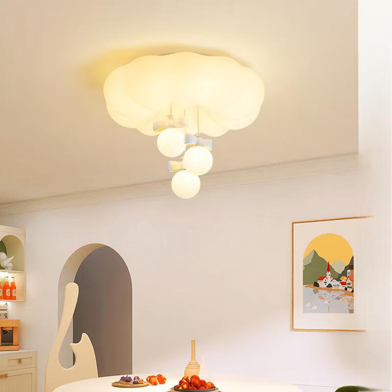 UOSU Bowknot Pumpkin LED Ceiling Lamp