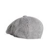 Spring and Autumn Children's Forward Cap Foreign Style Thousand Birds Grid Painter Beret Boys Octagonal Newsboy Cap Cap