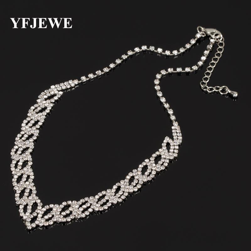 

Модные эффектные ожерелья, подвески, женские ювелирные изделия, многозвенная цепочка со стразами, ожерелье, аксессуары белый