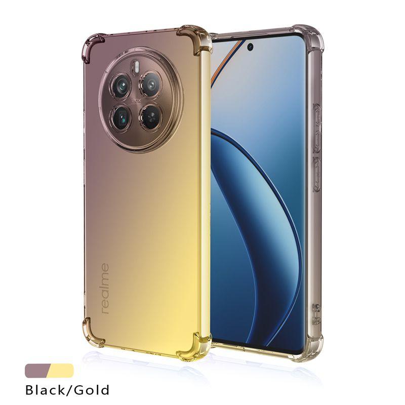 

Чохол Gradient Airbag з ТПУ для Realme 13 12 Pro Plus 5G Realme 11 11x 10 4G Захисний ударостійкий чохол Fundas Coque Capa Realme 12 Pro 5G
