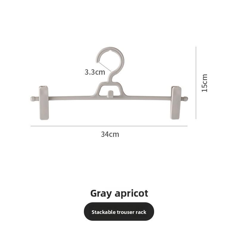 Вешалки для брюк Сушилки Прищепки для одежды Навесные полки для шкафа Внутренние вешалки для брюк и носков Штабелируемые навесные полки 5pcs серый 800₽