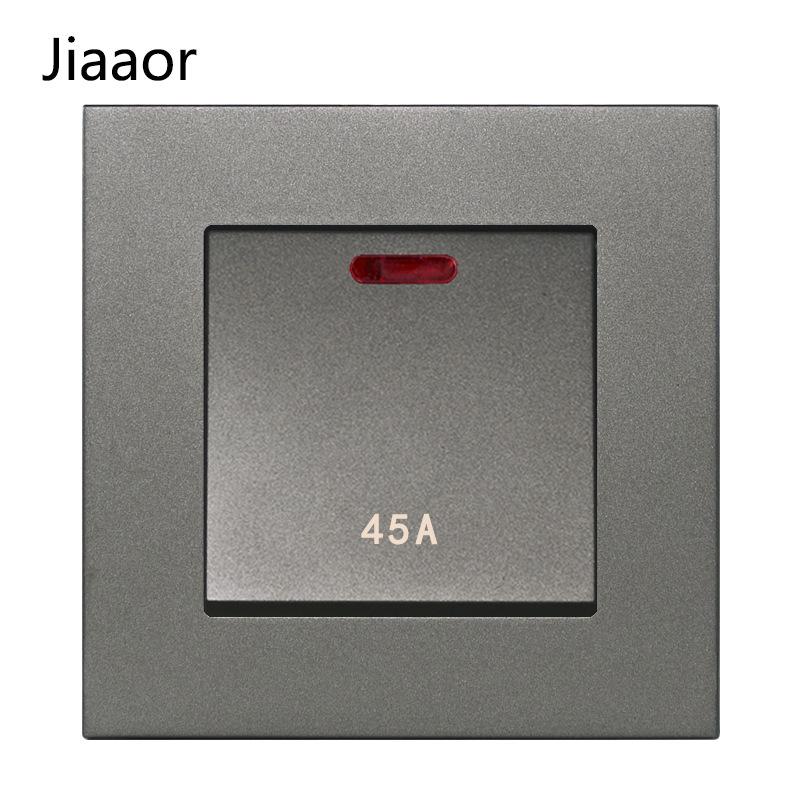 Grey British Standard Double Gang Switch Socket with USB & Type C - Hong Kong/Macau Compatible, Concealed 86 Type