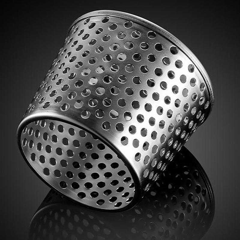 304 Stainless Steel Drain Cover Anti Clogging Hair Trap Removable Filter Screen for Bathroom Floor Universal Fit