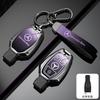RPO5   Leather Car Key Case Fob for Mercedes Benz A B C S Class AMG GLA CLA GLC W176 W221 W204 W205 Suede Car Key Cover Bag