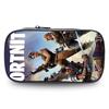 Fortnite Cartoon Double Layer Pencil Bag for Boys Girls Unisex Large Capacity Pen Case Pouch with Zipper for School Students