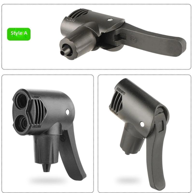 Multipurpose Air Pumps Nozzle Bicycles Pumps Nozzle Hose Adapter for Sports Equipment Road Bike Pumps Replacement