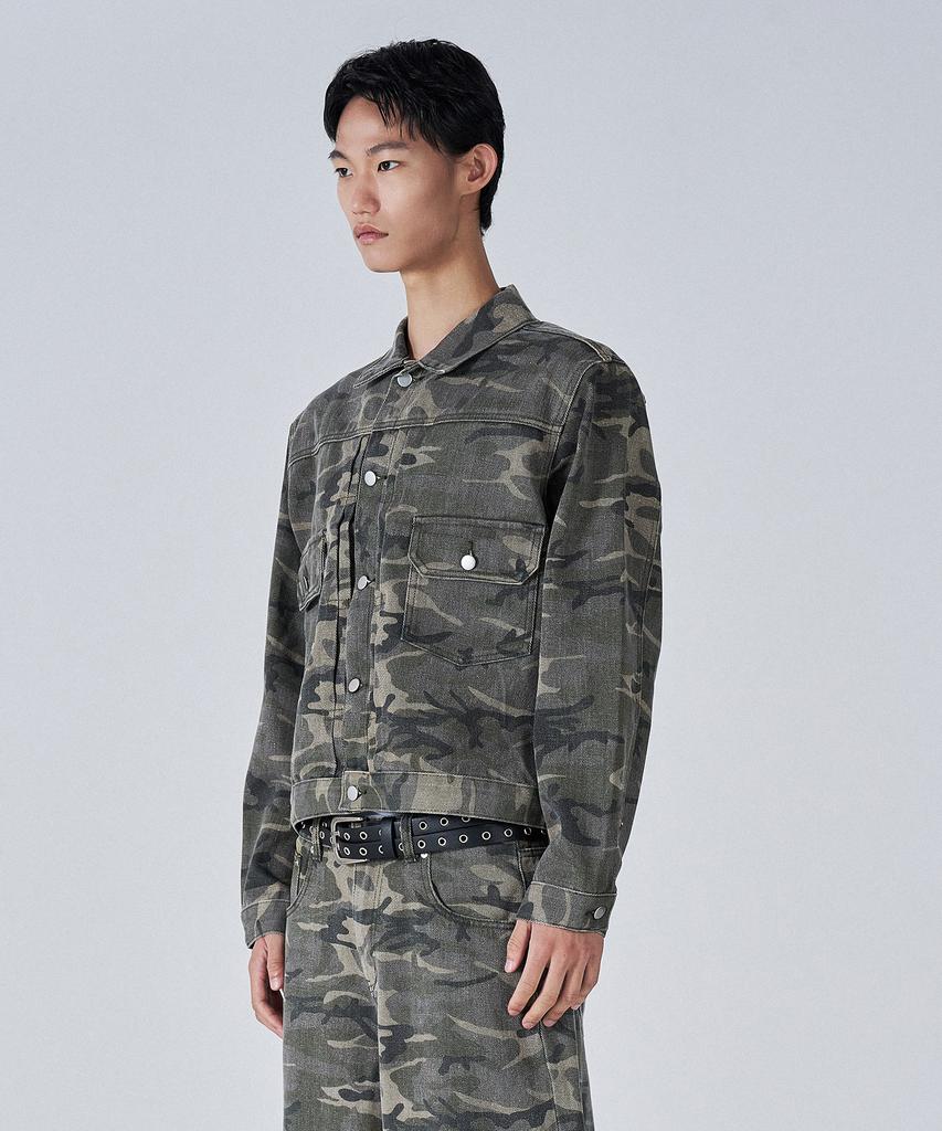 PROJECT3 Camo Denim Track Jacket [Beige Camo]_Tj0383