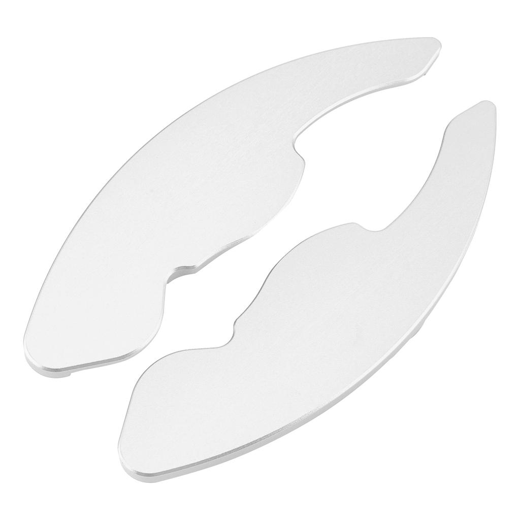Steering Wheel Paddle Shifter Extension For VW Golf 6 Tiguan CC Aluminium Silver