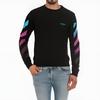 OFF WHITE Diagonal Gradient L/S Tee OMBA025F181920051088