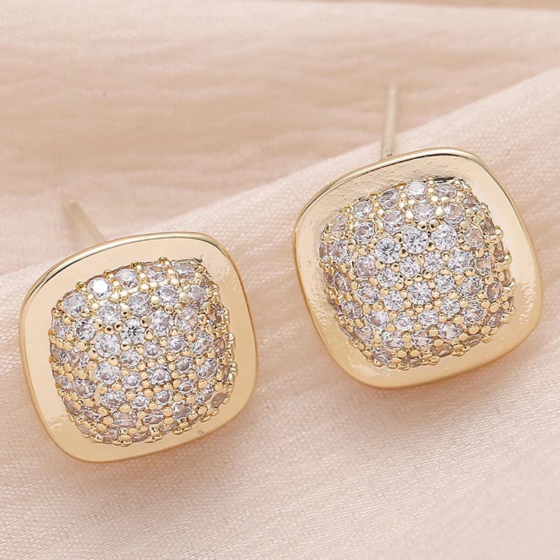 

Корейские геометрические серьги-кисточки со стразами для женщин