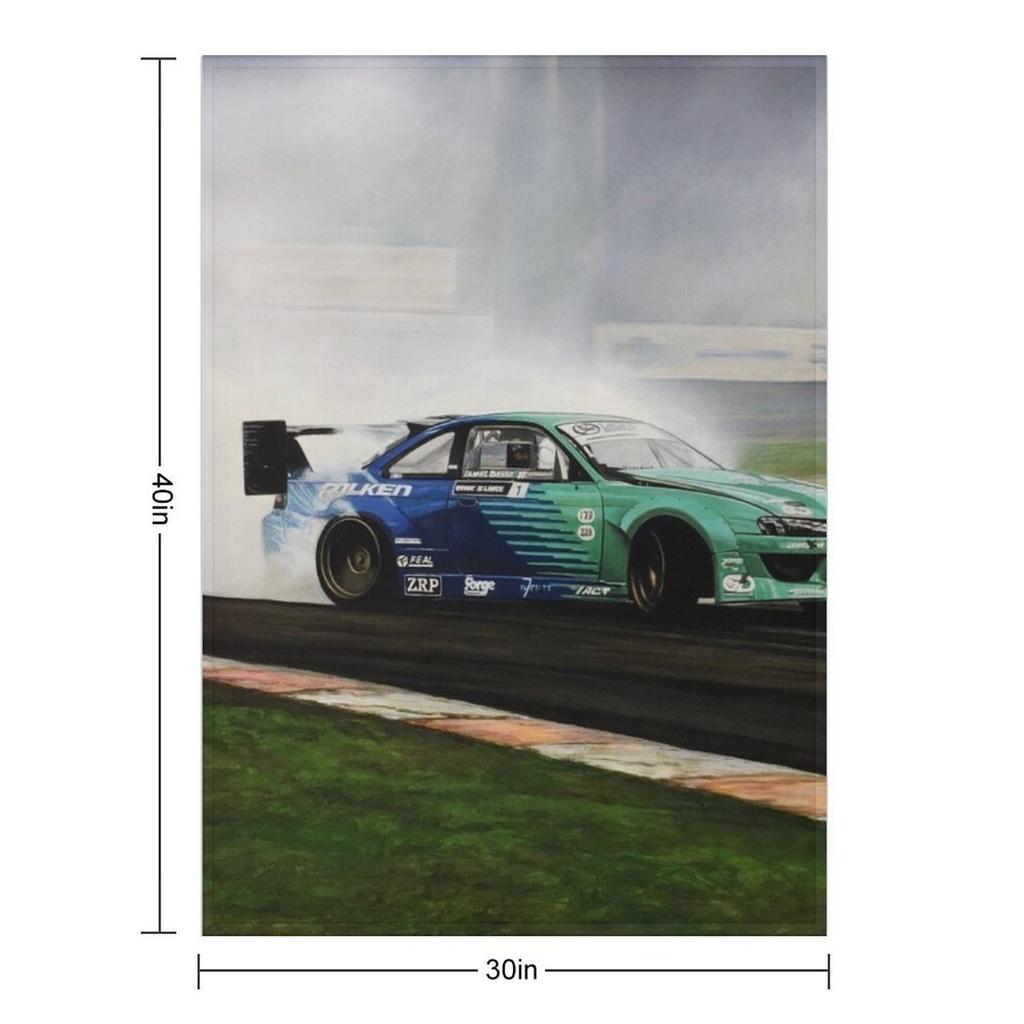 James Deane Drift Car Throw Blanket Giant Sofa for babies Weighted Decorative Sofa Blankets