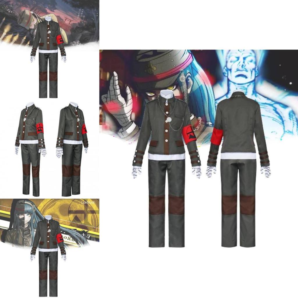 New Danganronpa Shinguji Cosplay Costume Set Anime Game Uniform