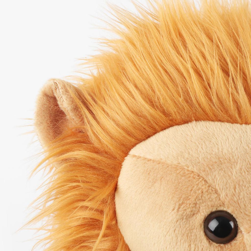 17cm/25cm/30cm Superweiches Niedliches Löwen Plüschtier Flauschiges Stofftier für Kinder Kuschelkissen Cartoon Geburtstagsgeschenke Heimdeko