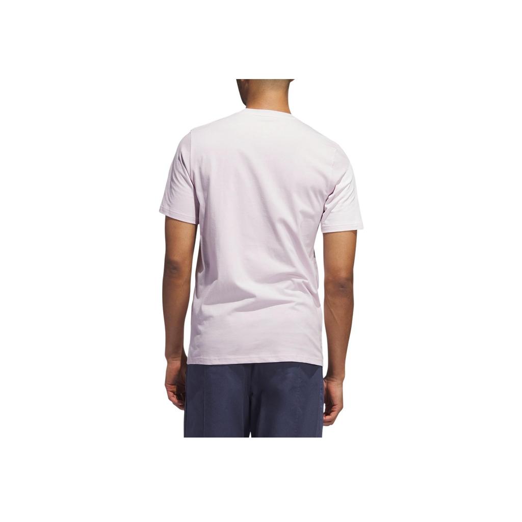 Adidas Originals Trefoil Henry Jones LA Carton Print Sports Tee Men Tops Pink HA4527