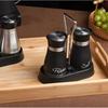 2-piece Glass Spice Jar Set, Used for Storing Pepper, Salt and Other Spices - Highly Suitable for Kitchen Seasoning and Storage