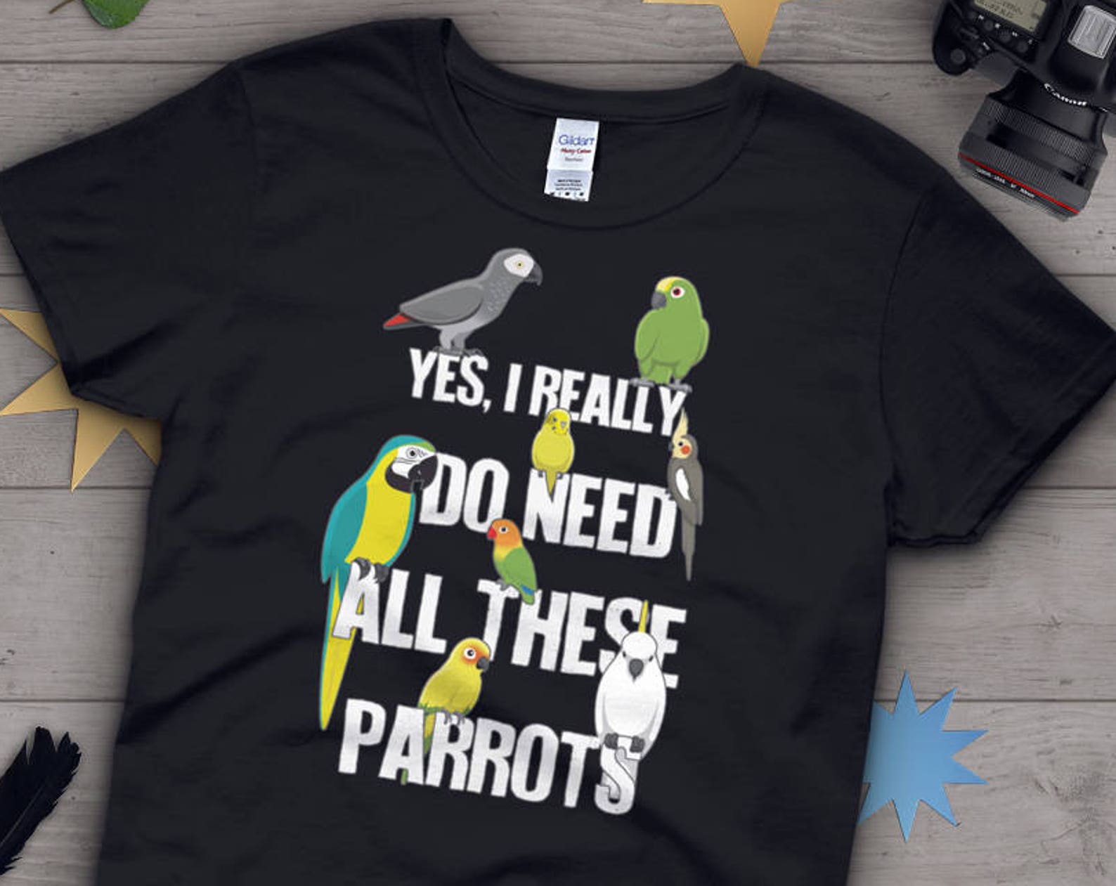 Funny Parrot Shirt,  , Parrot Lover Gift, Cute Bird T-shirt, Macaw Parakeet Cockatiel Amazon African Grey Conure Cockatoo Lovebird 150