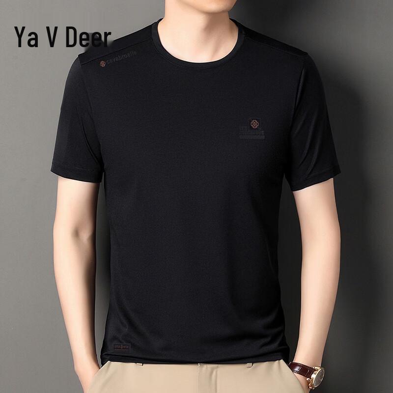 Ya Lu Men s Ice Silk Quick-Dry Short-Sleeve T-Shirt XXL