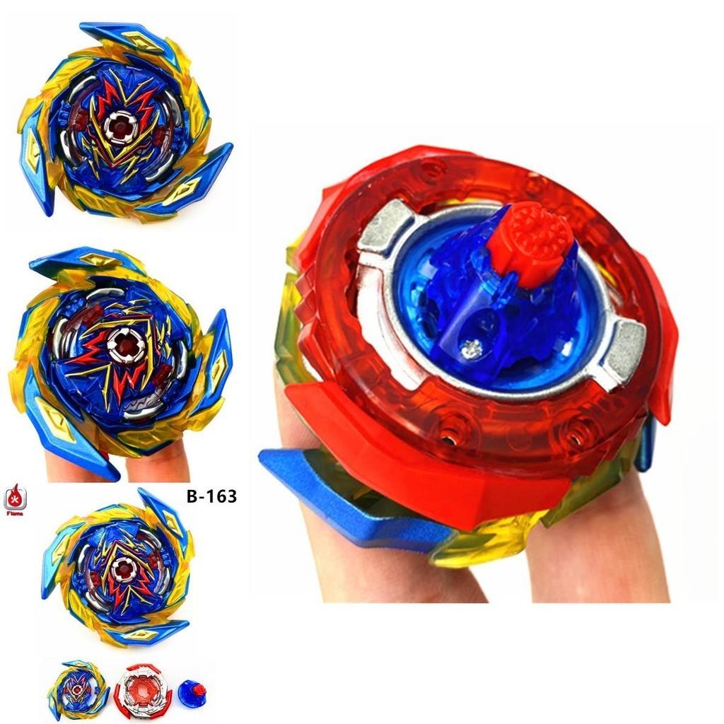 B-163 Beyblade Burst Superking Booster Brave Valkyrie Ev' 2a Design Blu Vibrante Oro Per Battaglie Coinvolgenti