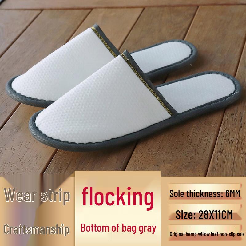 Disposable Hotel and Travel Slippers