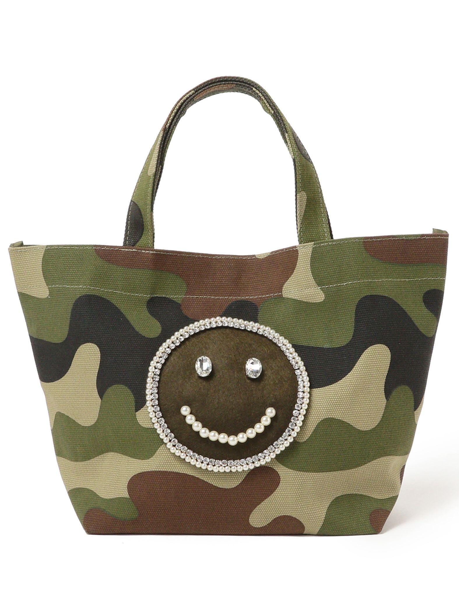 

Ray Beams ECODECO Camouflage Smile Tote Bag for Women, Camouflage Free